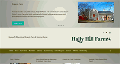 Desktop Screenshot of hollyhillfarm.org